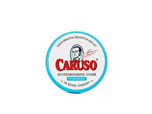 CARUSO Zuckerfrei Hustenbonbon in der Metalldose
