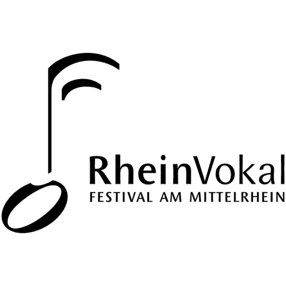 Logo von RheinVokal – Festival am Mittelrhein, Partner von CARUSO 1877